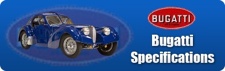 Bugatti Specifications
