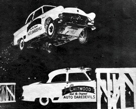 Snooks Wentzel of the Joie Chitwood Auto Daredevil team gets some air