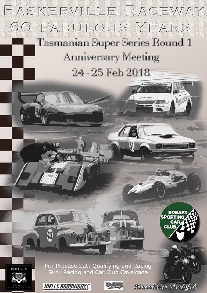Baskerville Raceway 60th Anniversary Meeting [TAS]