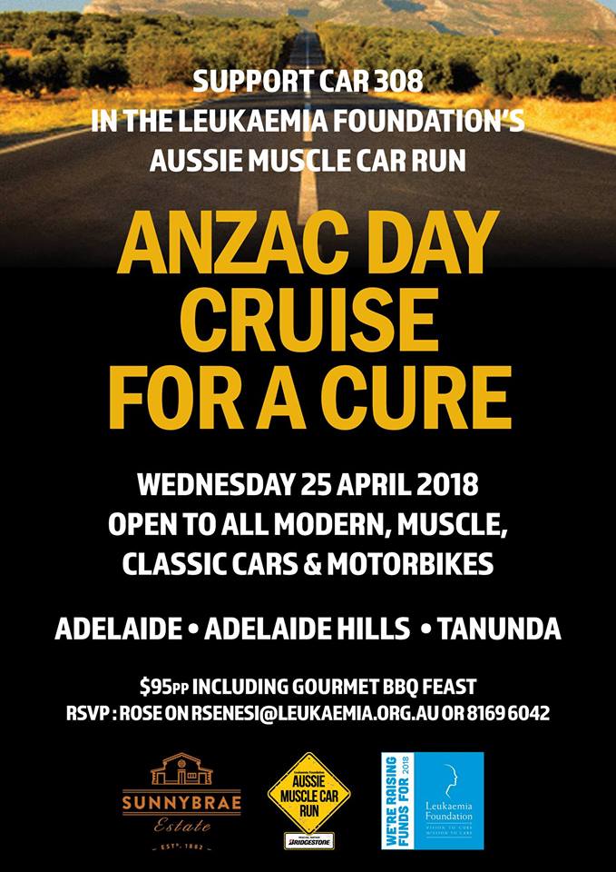 Anzac Day Cruise For A Cure [SA]
