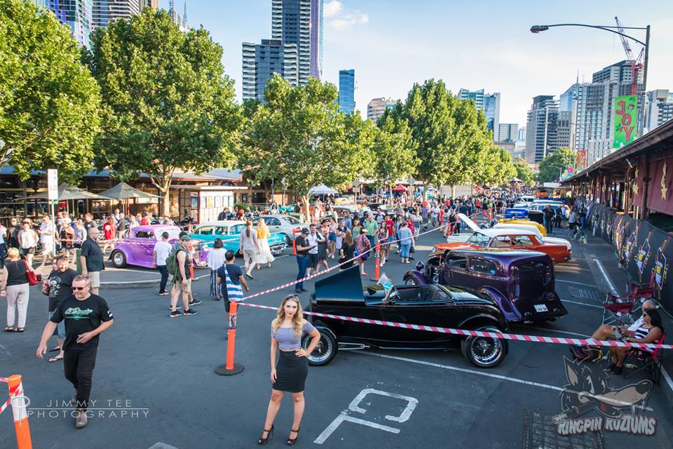Rods N Rockabilly At The Queen Victoria Market [VIC]