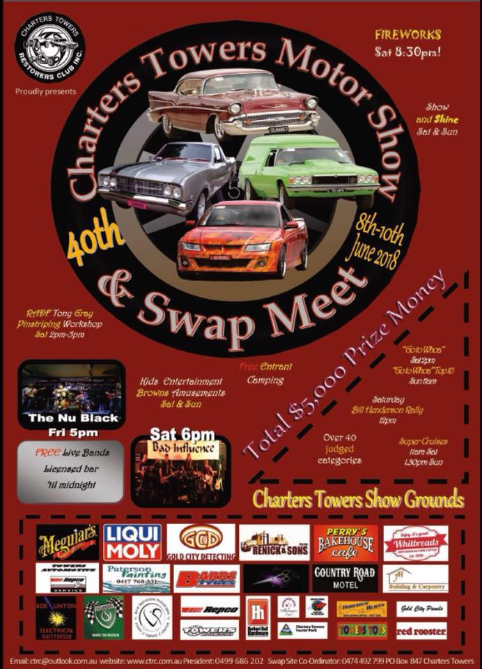 Charters Towers Motor Show and Swap Meet [QLD]
