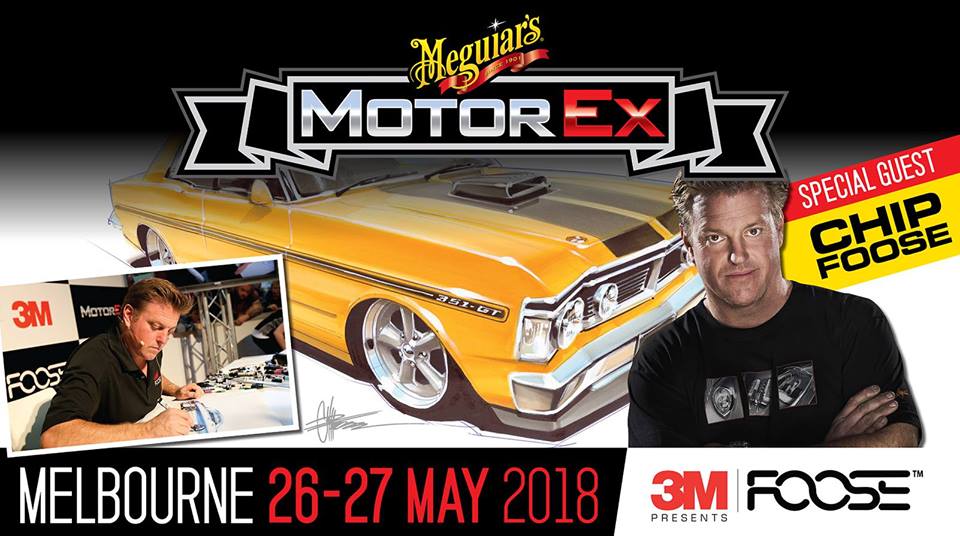 3M brings Chip Foose to Meguiars Motorex 2018