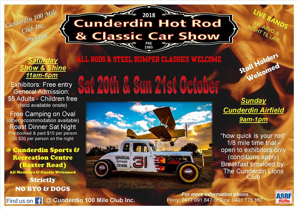 Cunderdin Hot Rod & Classic Car Show 2018 [WA]