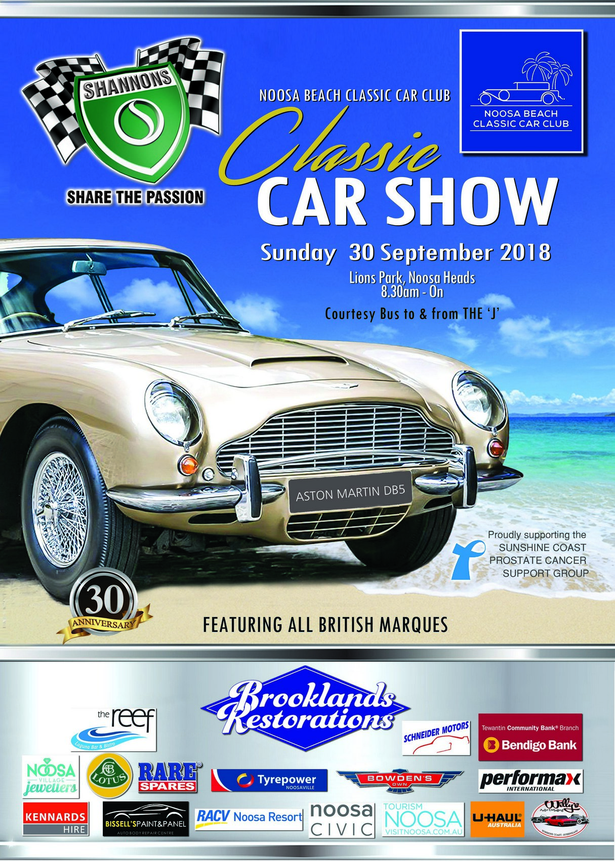 Noosa Beach Classic Car Show [QLD]