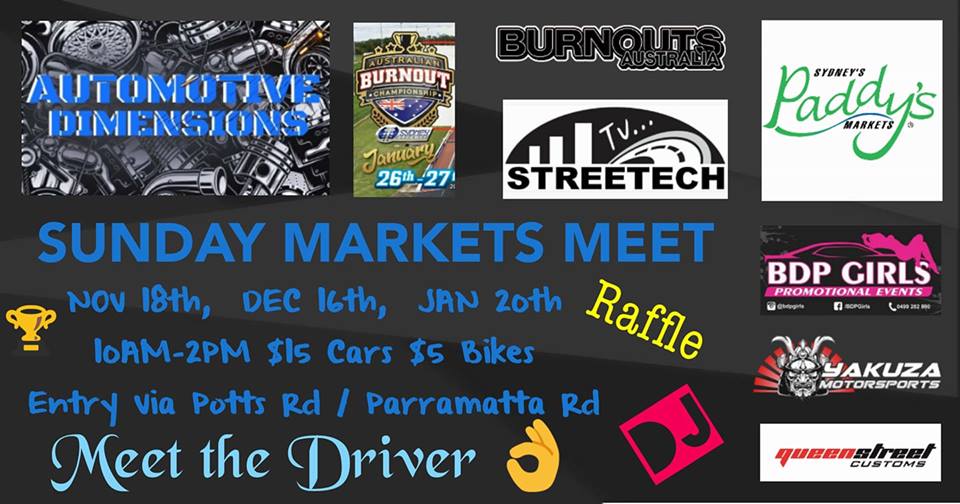 Automotive Dimensions Sunday Markets Meet [NSW]