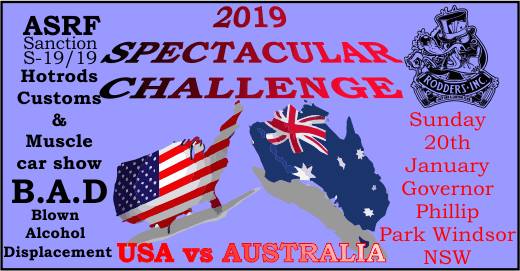 USA vs Australia Spectacular Show n Shine 2019 [NSW]