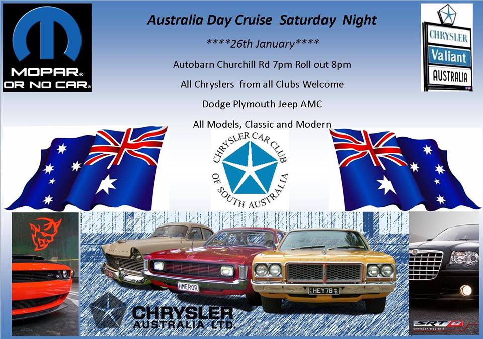 Mopar Australia Day Cruise [SA]