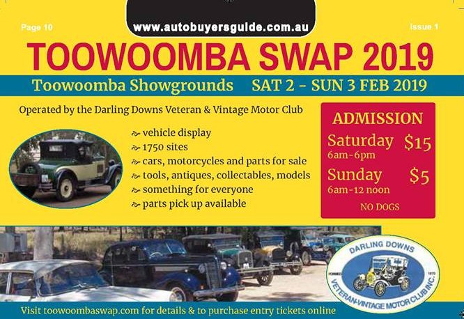 2019 Toowoomba Swap [QLD]