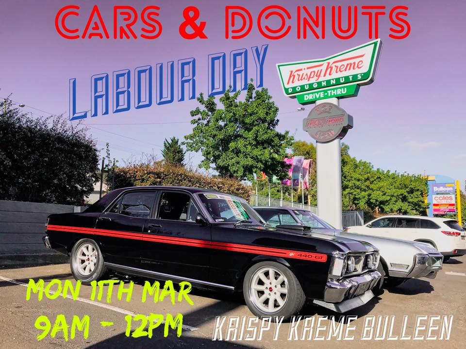Cars & Donuts Mon 11th March 9am-12pm [VIC]