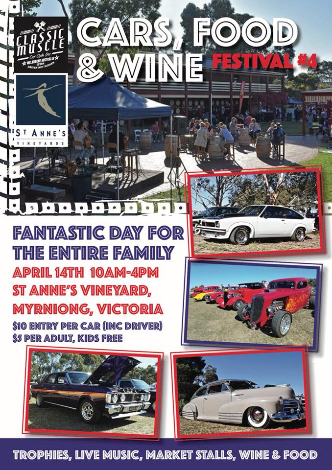 CMCC & St Annes 4th Cars Food & Wine Festival [VIC]