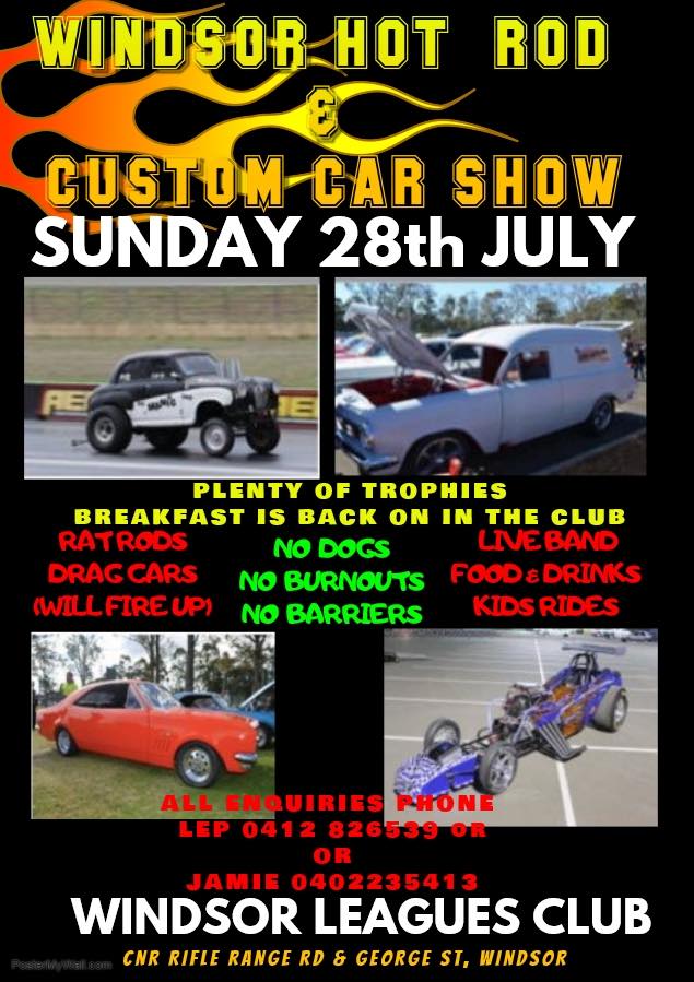 Windsor hotrod and custom car show [NSW]
