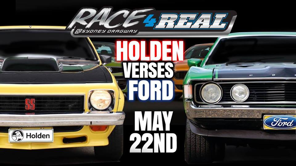 Ford V Holden at Race 4 Real [NSW]