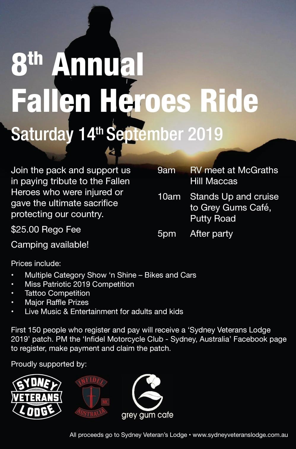 8th Annual Fallen Heroes Ride [NSW]