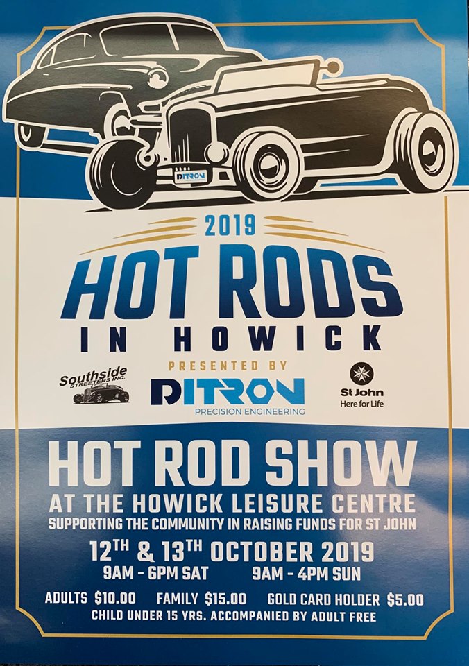 2019 Hot Rods in Howick [NZ]