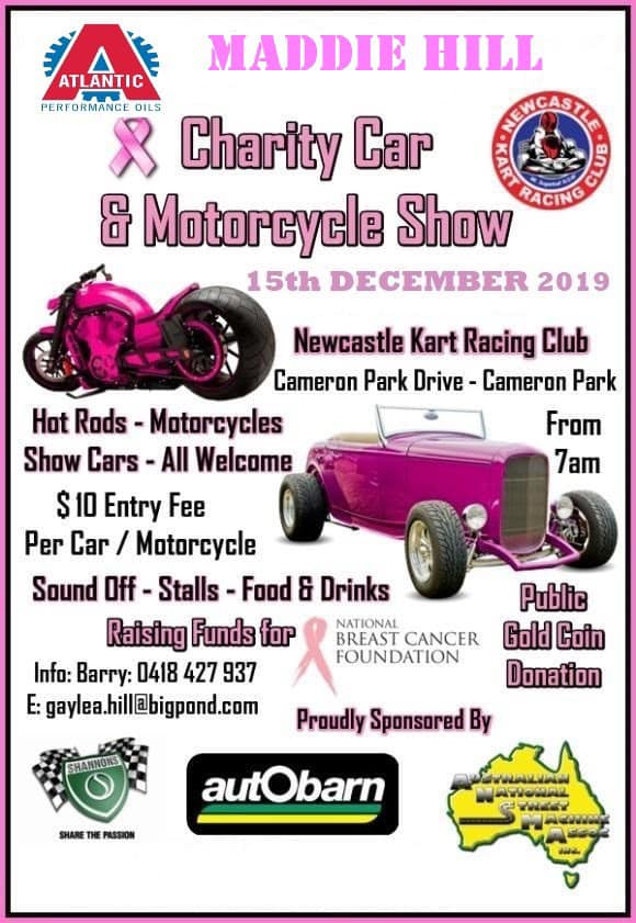 2019 Maddie Hill Breast Cancer Charity Car & Bike Show [NSW]