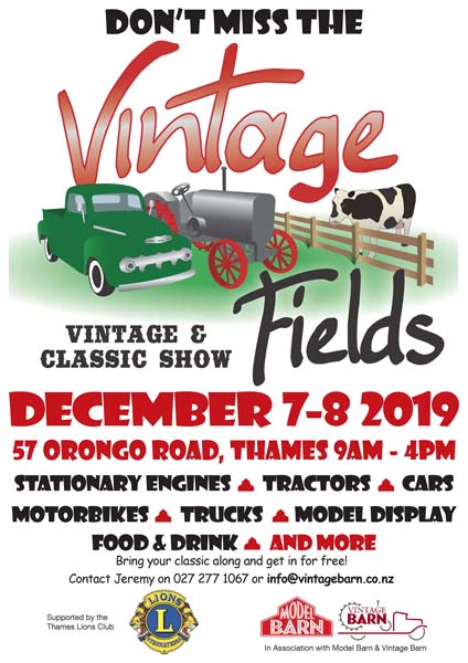 Vintage Fields Vintage & Classic Car Show [NZ]