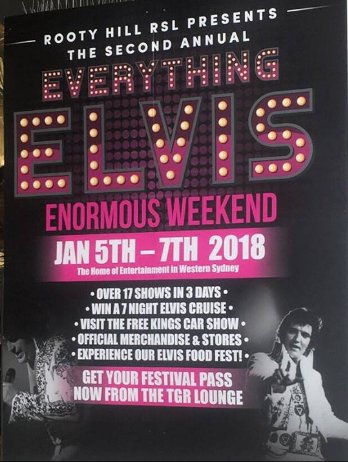 Everything Elvis Weekend [NSW] 