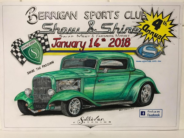 Berrigan Sports Club Show & Shine [NSW]