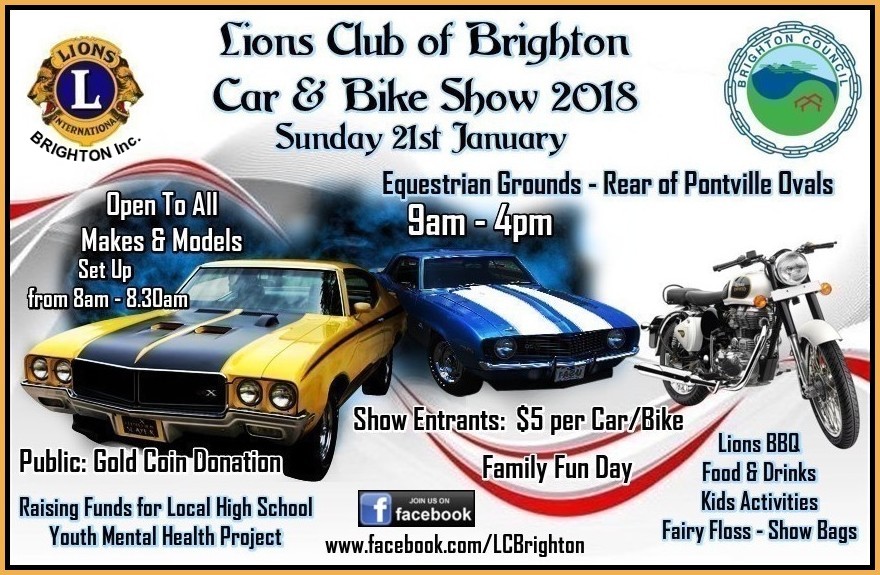 Lions Club of Brighton Car & Bike Show 2018 [TAS]