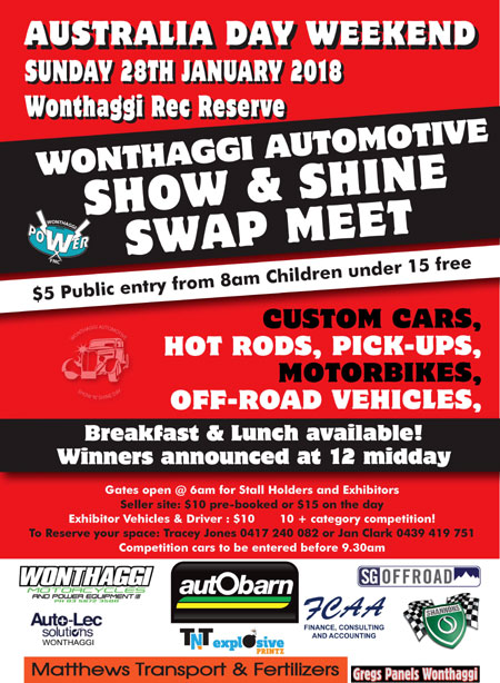 Wonthaggi Automotive Show & Shine and Swap Meet [VIC]