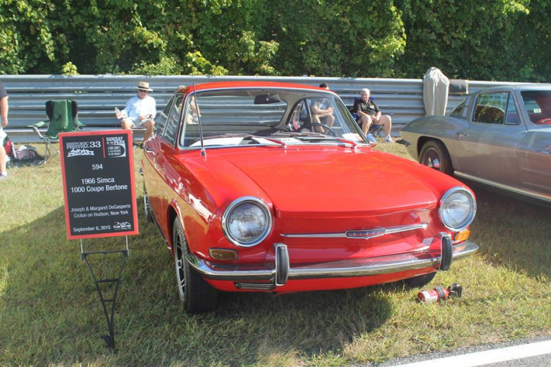2015 Limerock Vintage Racing Festival Concours in the Park 
