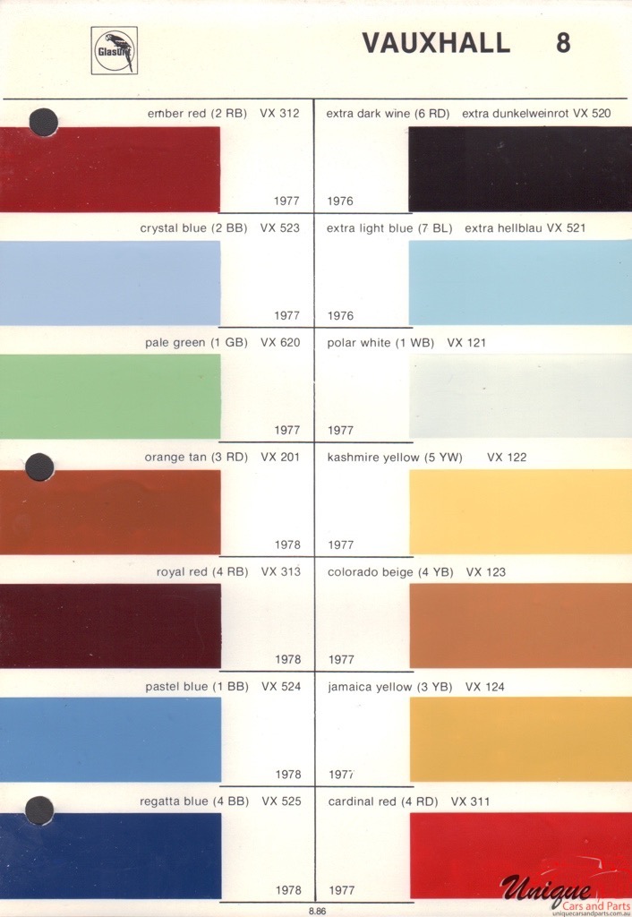 Vauxhall Color Chart: Discover Your Perfect Match! - 9mt9lfy