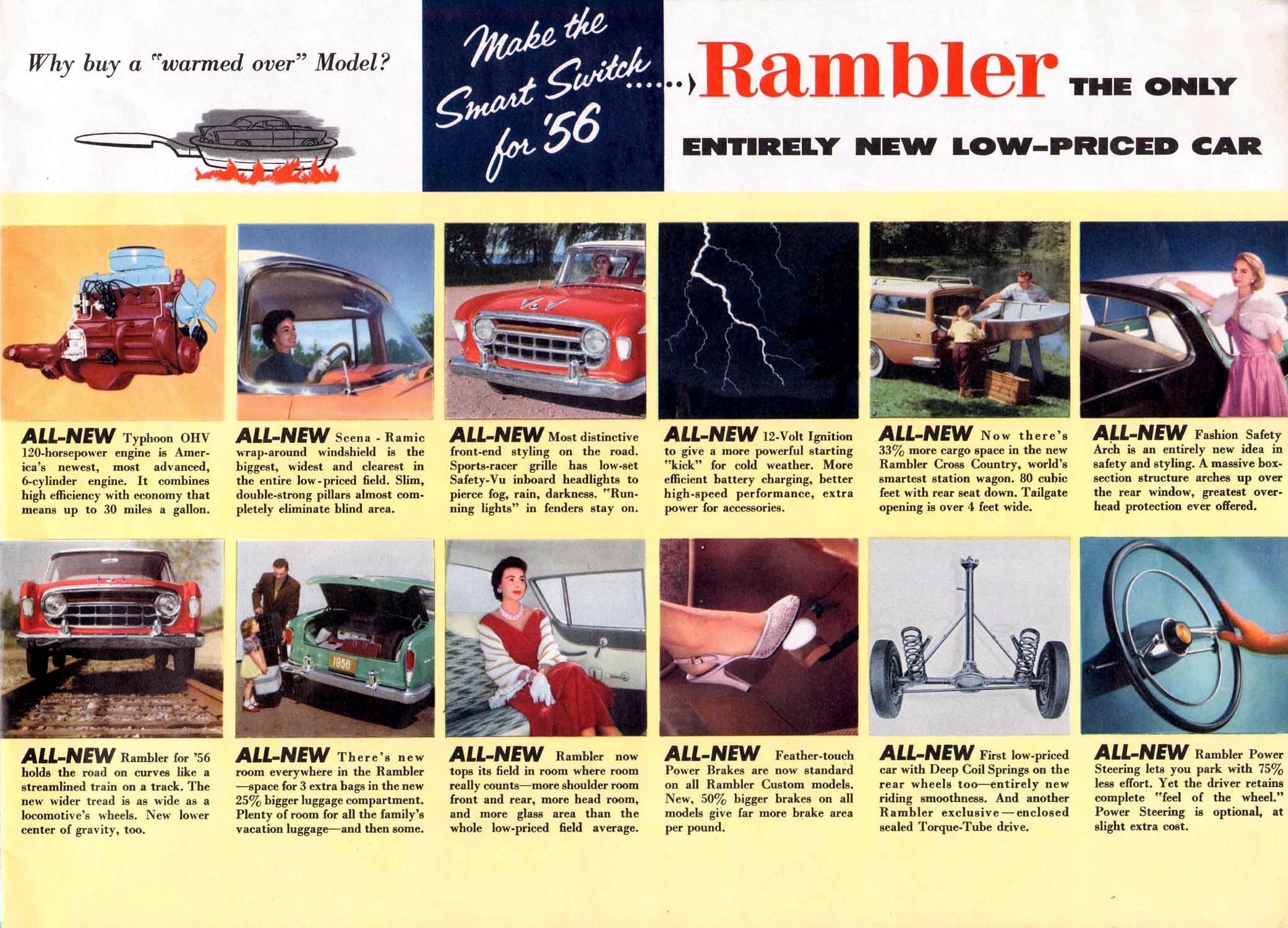 1956 AMC Rambler Brochure Page 6