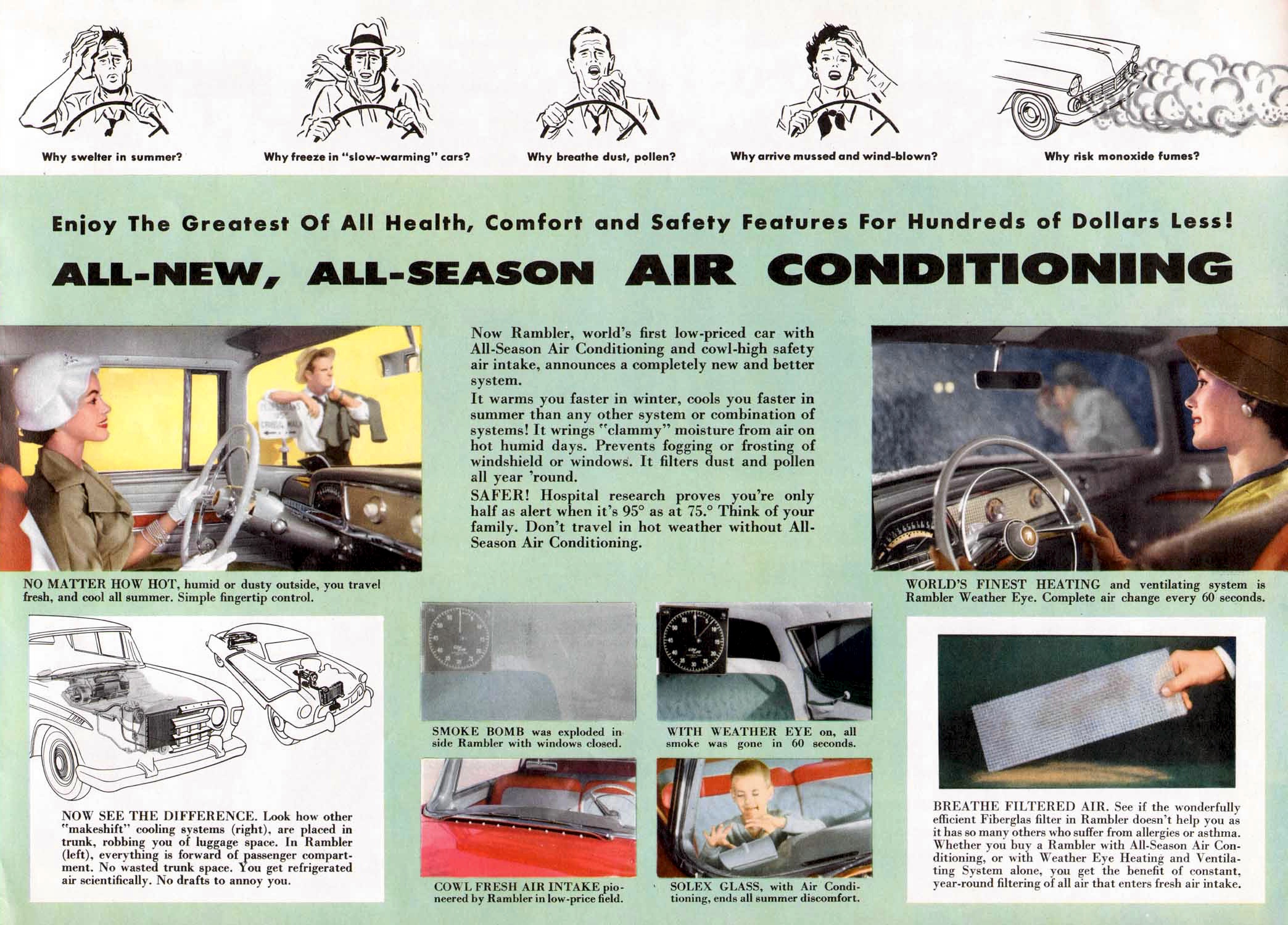 1956 AMC Rambler Brochure Page 9