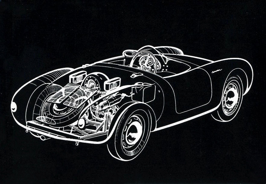 1956 Porsche Brochure Page 3
