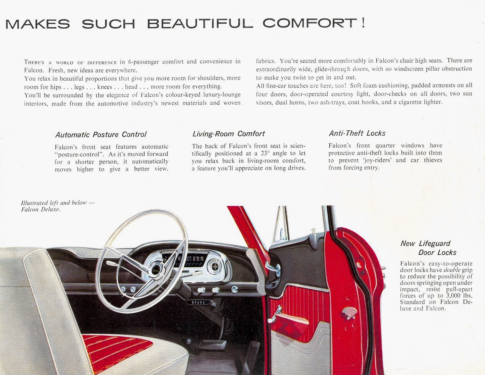 1960 Ford XK Falcon Brochure Page 16