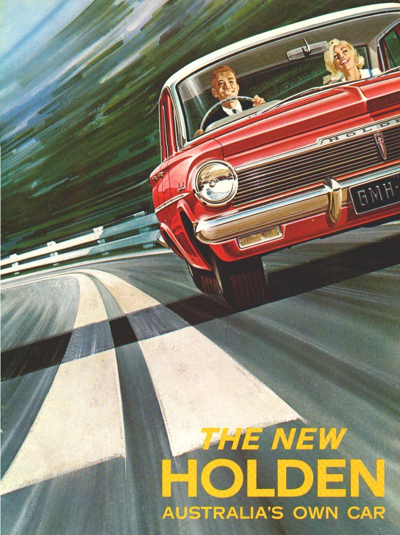 1964 EH HOLDEN WAGON A3 POSTER AD SALES BROCHURE ADVERTISEMENT ADVERT 