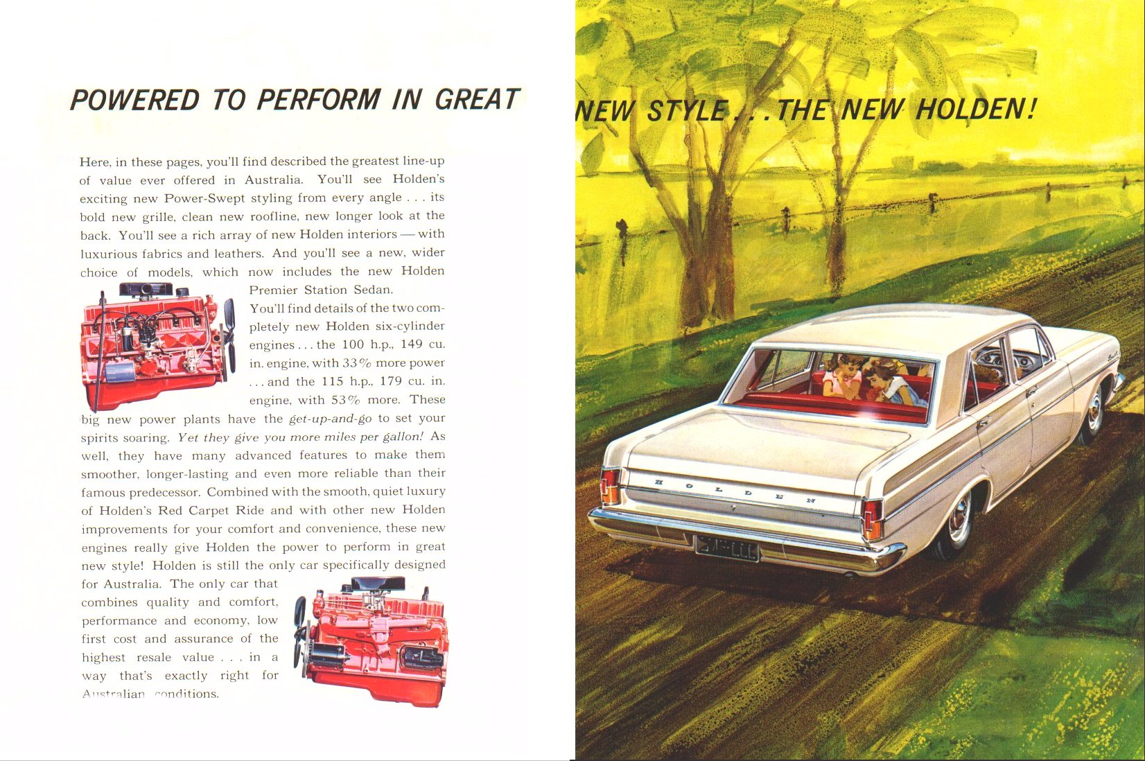 1964 Holden EH Brochure Page 2