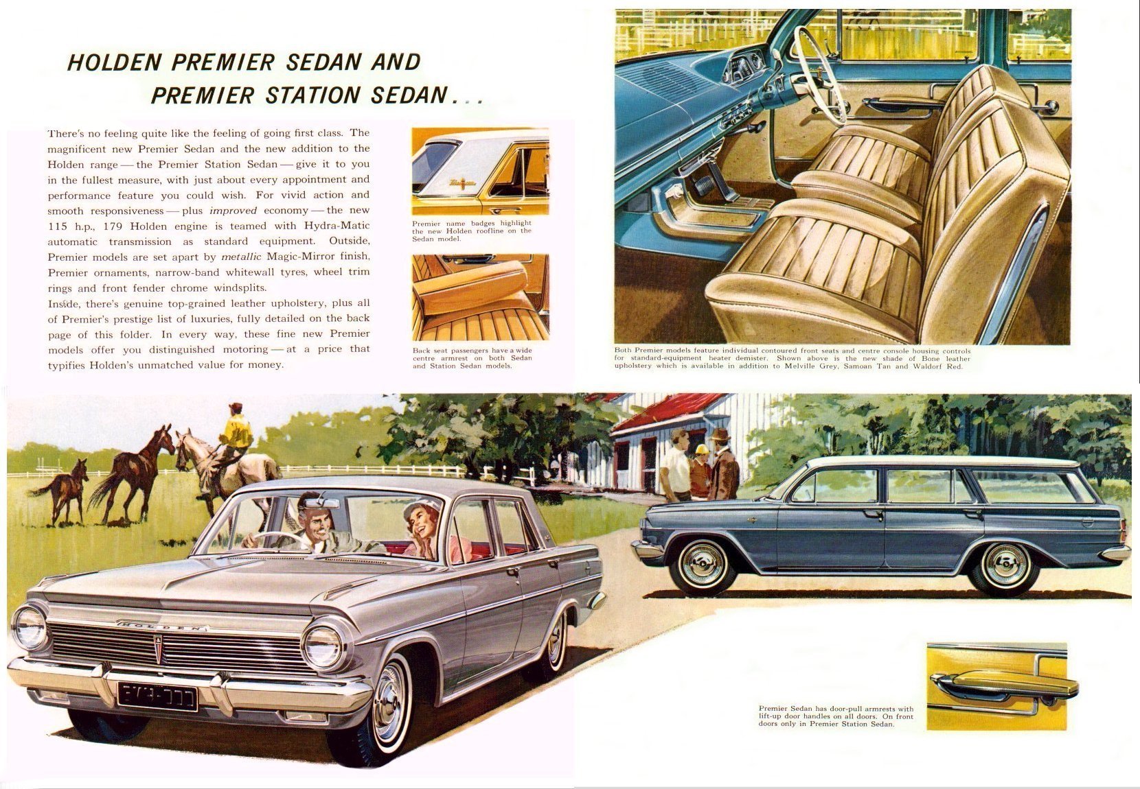 1964 Holden EH Brochure Page 1