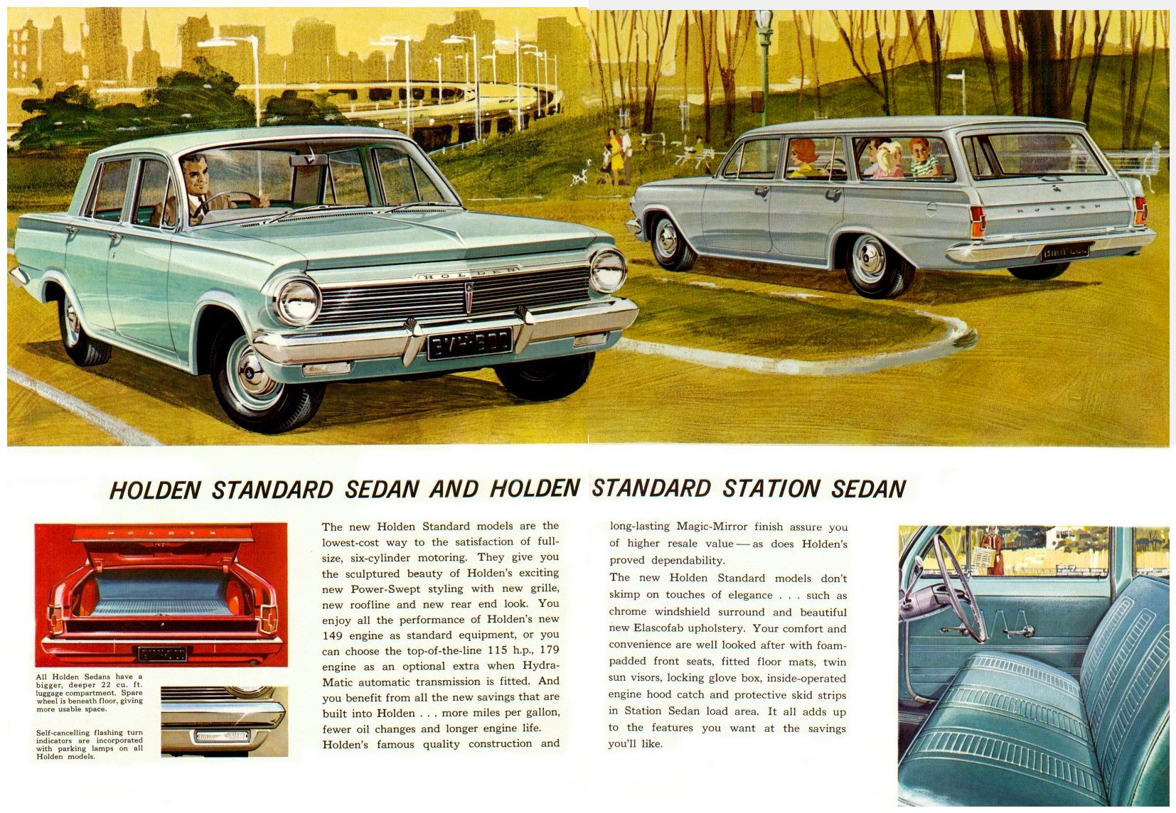 1964 Holden EH Brochure Page 5
