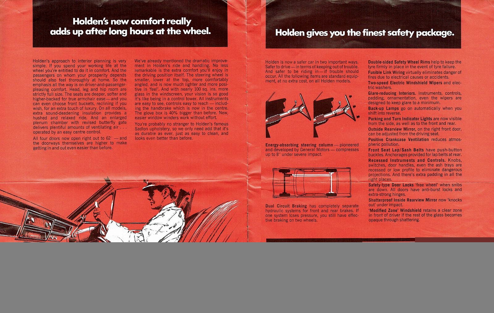1968 Holden HK Taxi Brochure Page 5
