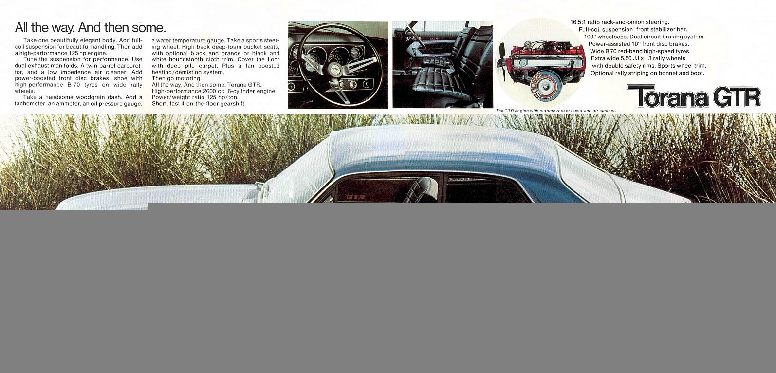 1969 Holden LC Torana Brochure Page 1
