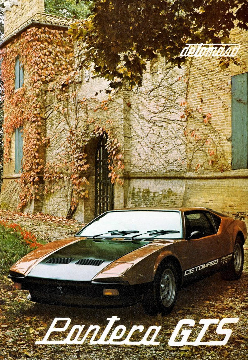 1970 De Tomaso Pantera Brochure Page 3