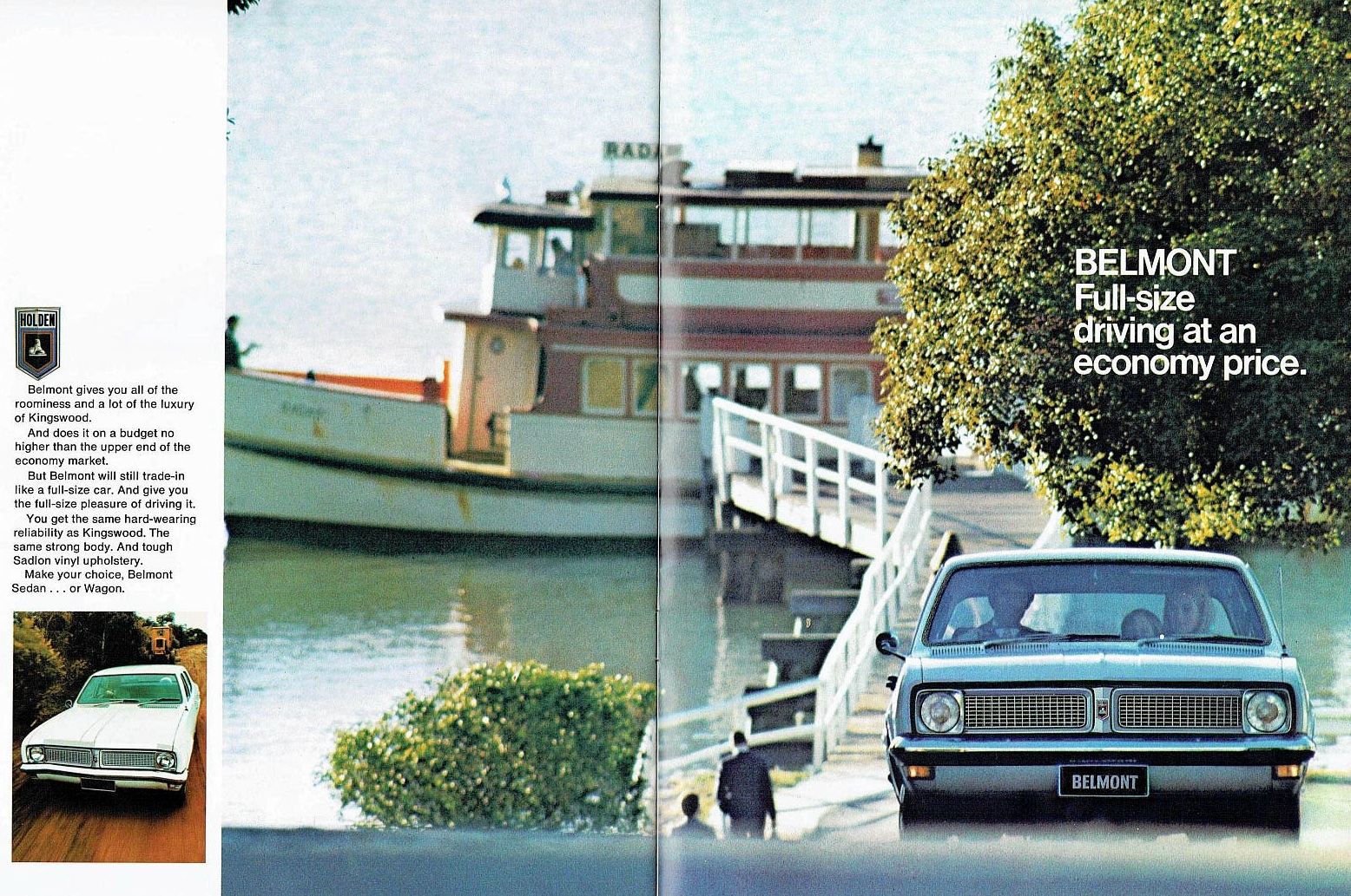 1970 HG Holden Brochure Page 1