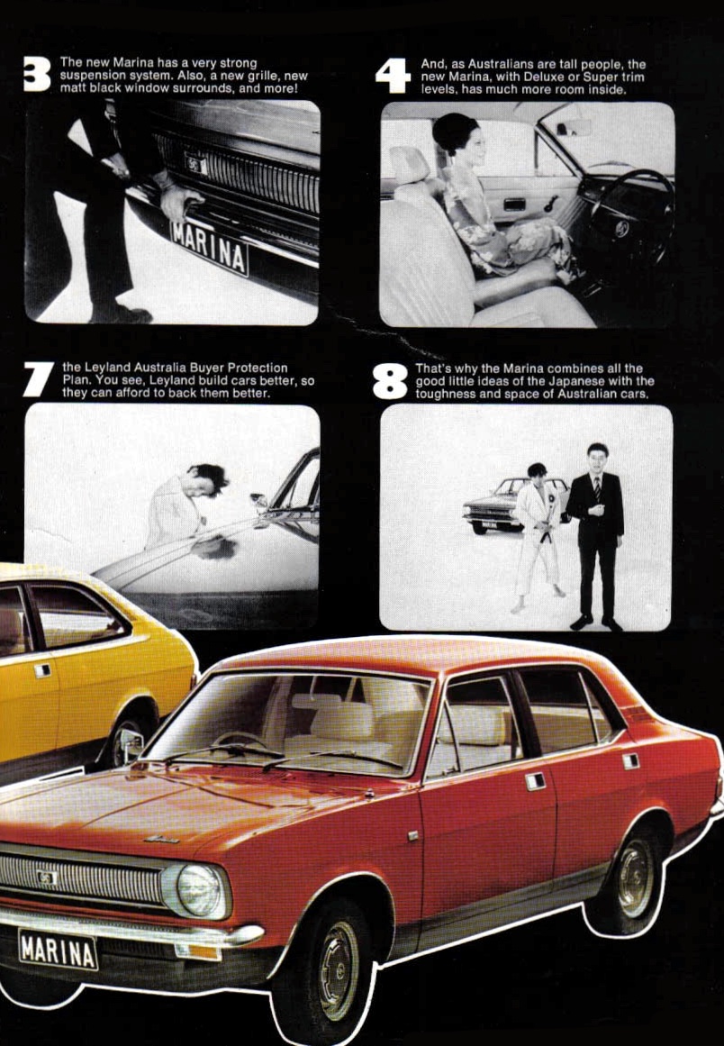 1971 Leyland Marina Brochure Page 2