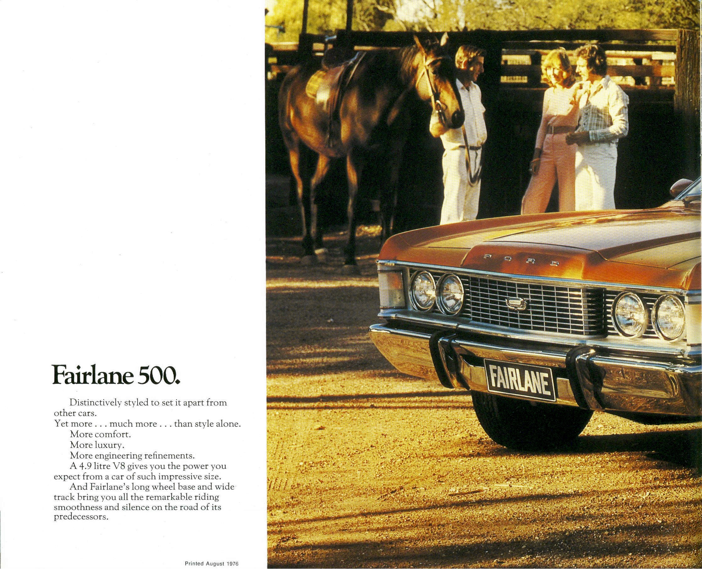1976 Ford Fairlane Brochure Page 2