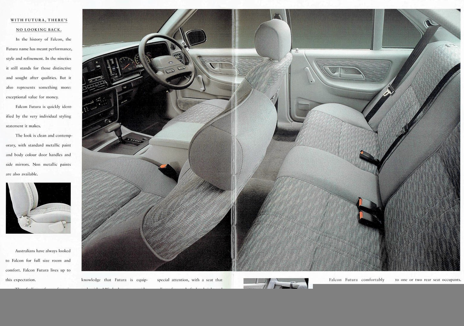 1993 Ford Falcon ED GLi and Futura Brochure Page 16