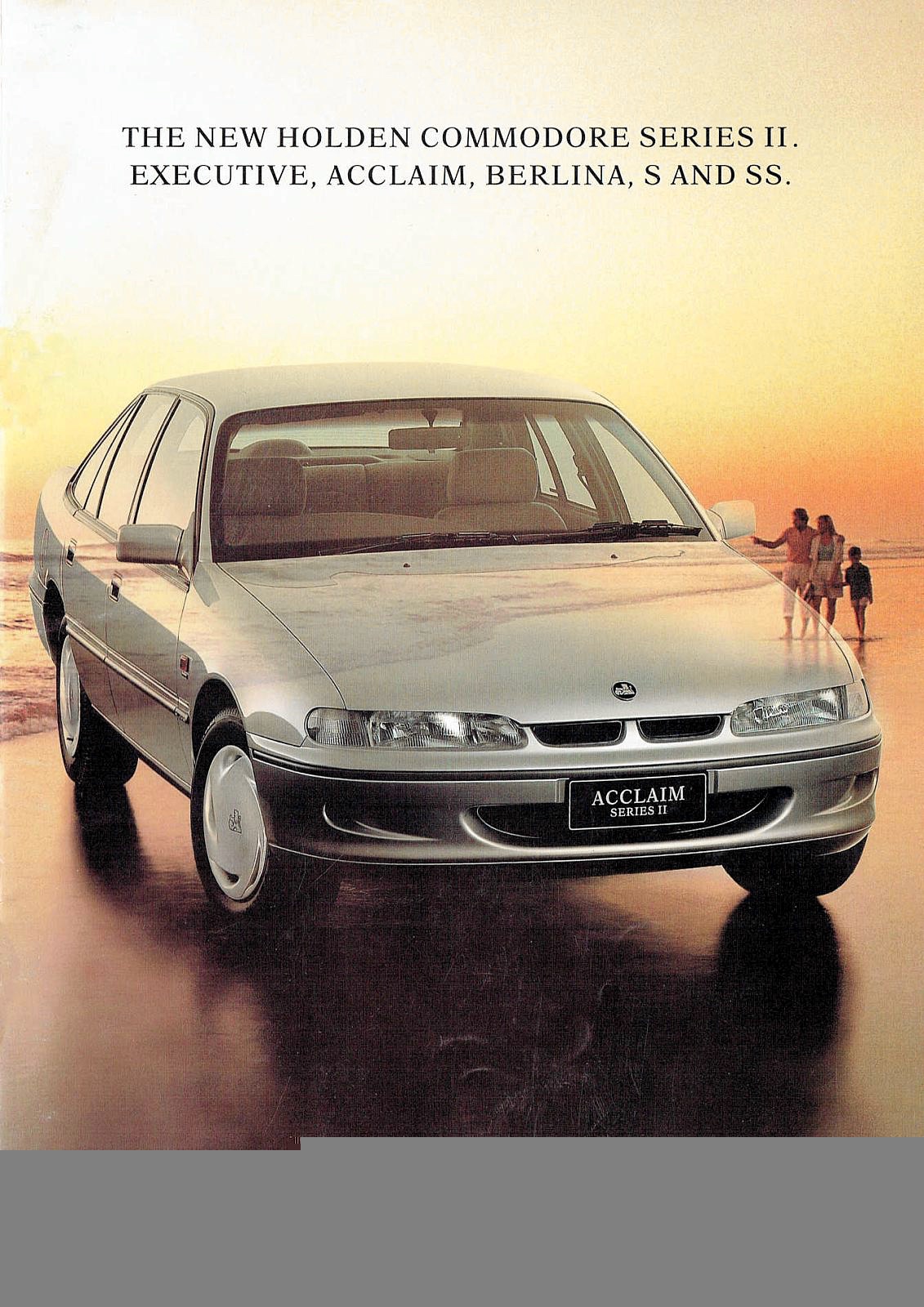 1994 Holden VR Commodore Brochure Page 12