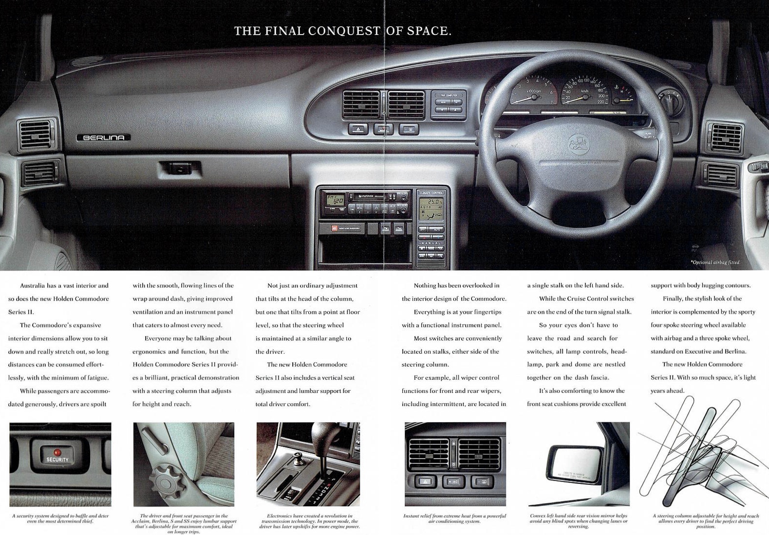 1994 Holden VR Commodore Brochure Page 9