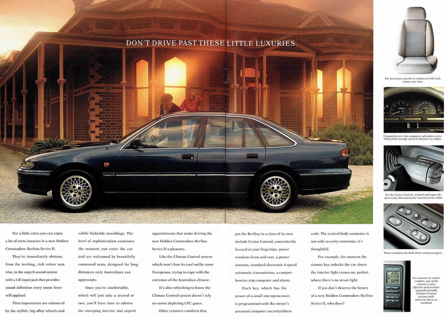 1994 Holden VR Commodore Brochure Page 6