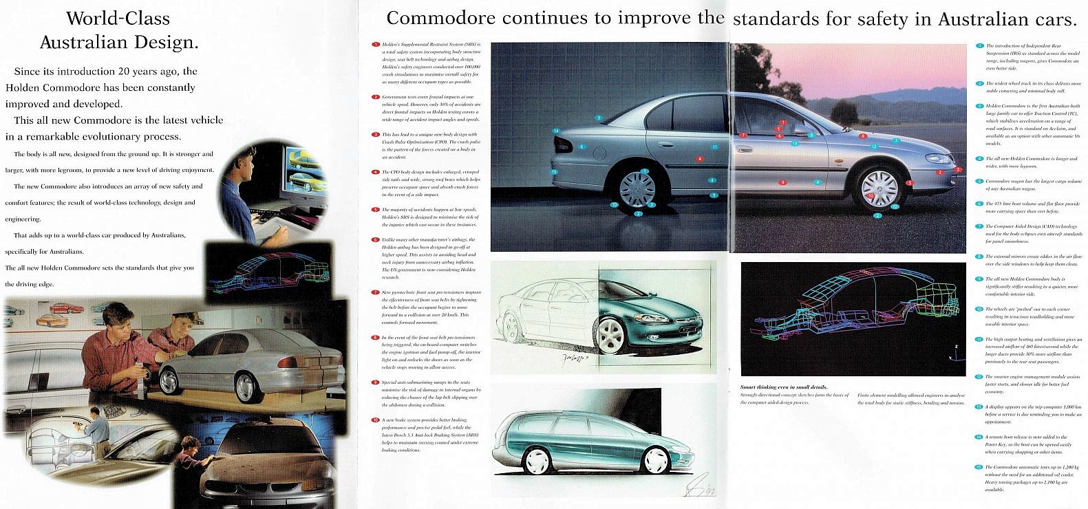 1997 Holden VT Commodore Brochure Page 15
