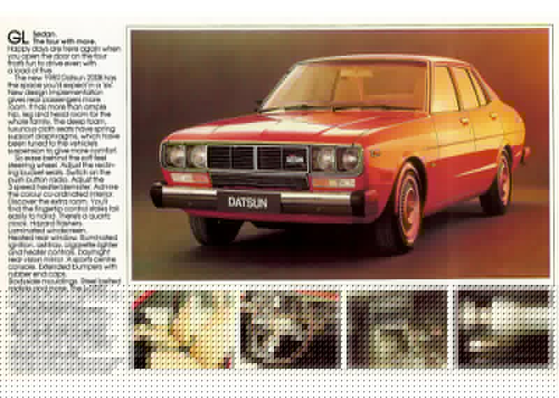Datsun 200B Brochure Page 8