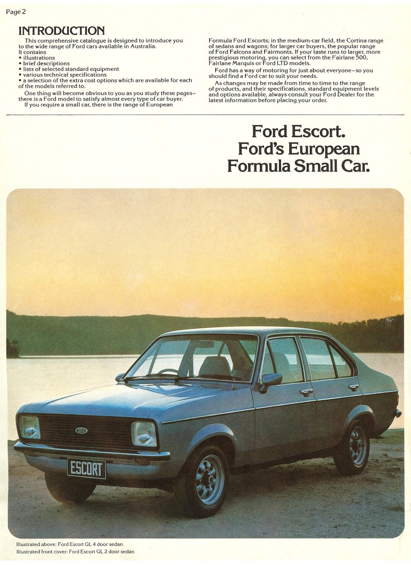 1979 Ford Range Brochure Page 4
