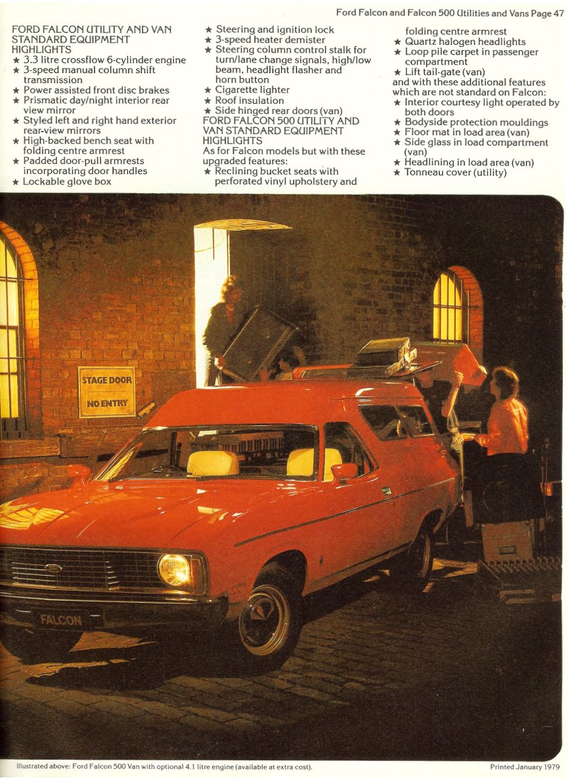 1979 Ford Range Brochure Page 28