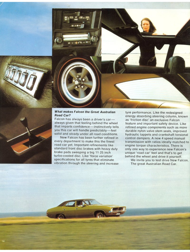 Ford Falcon XB Brochure Page 9